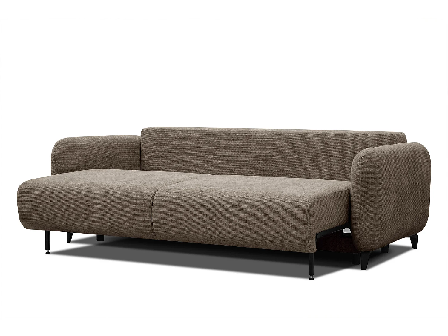 DRAKE Sofa 3-Sitzer mit Schlaffunktion, taupe