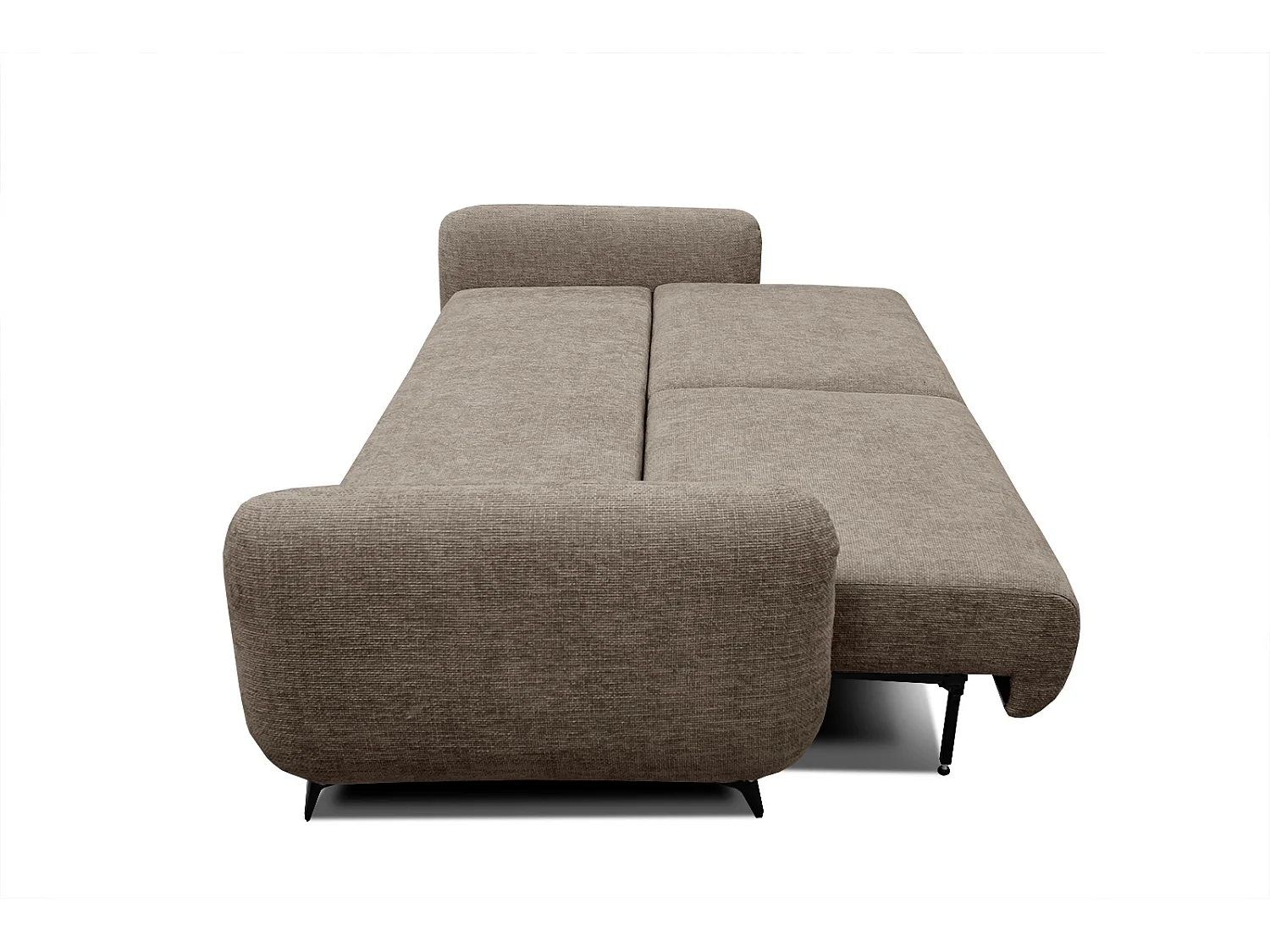 DRAKE Sofa 3-Sitzer mit Schlaffunktion, taupe