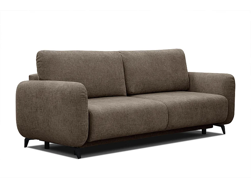 DRAKE Sofa 3-Sitzer mit Schlaffunktion, taupe