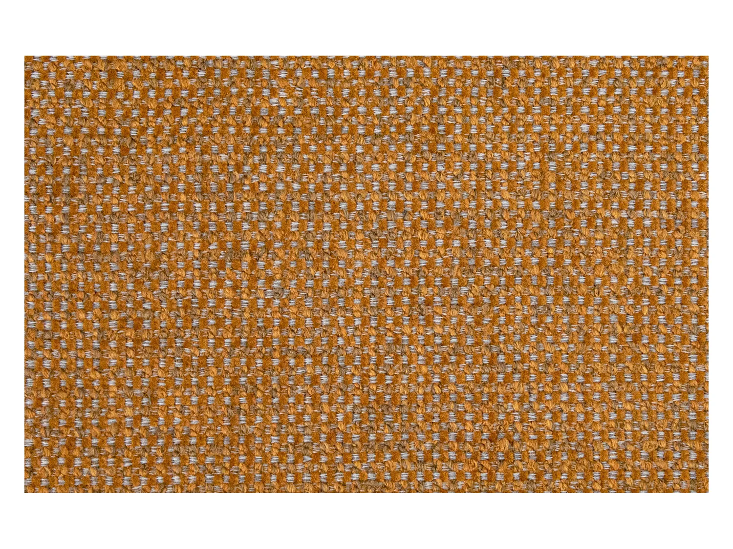 Canapé droit 3 places avec 2 relax électriques tissu orange - AVENA