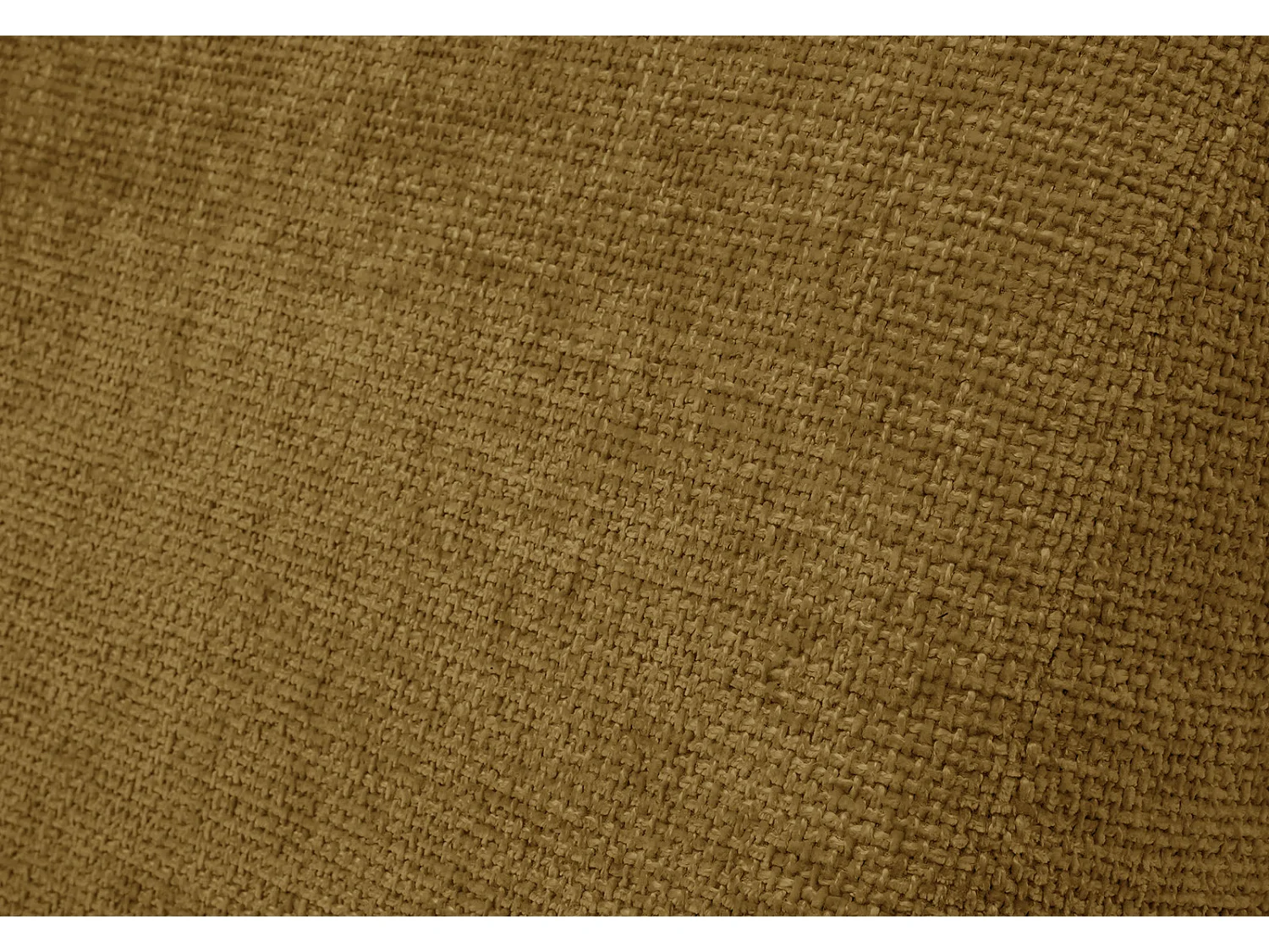 Fauteuil fixe tissu jaune - Kobe