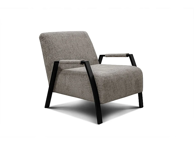 KOBE Sessel, Stoff taupe