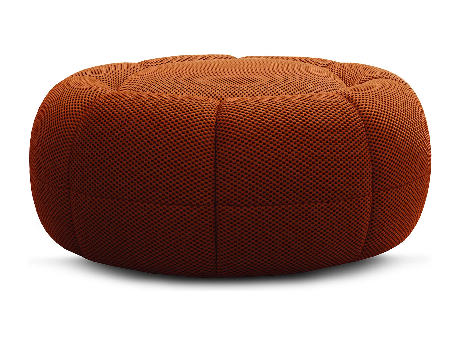 FIGO Sessel und pouf, dunkelorange