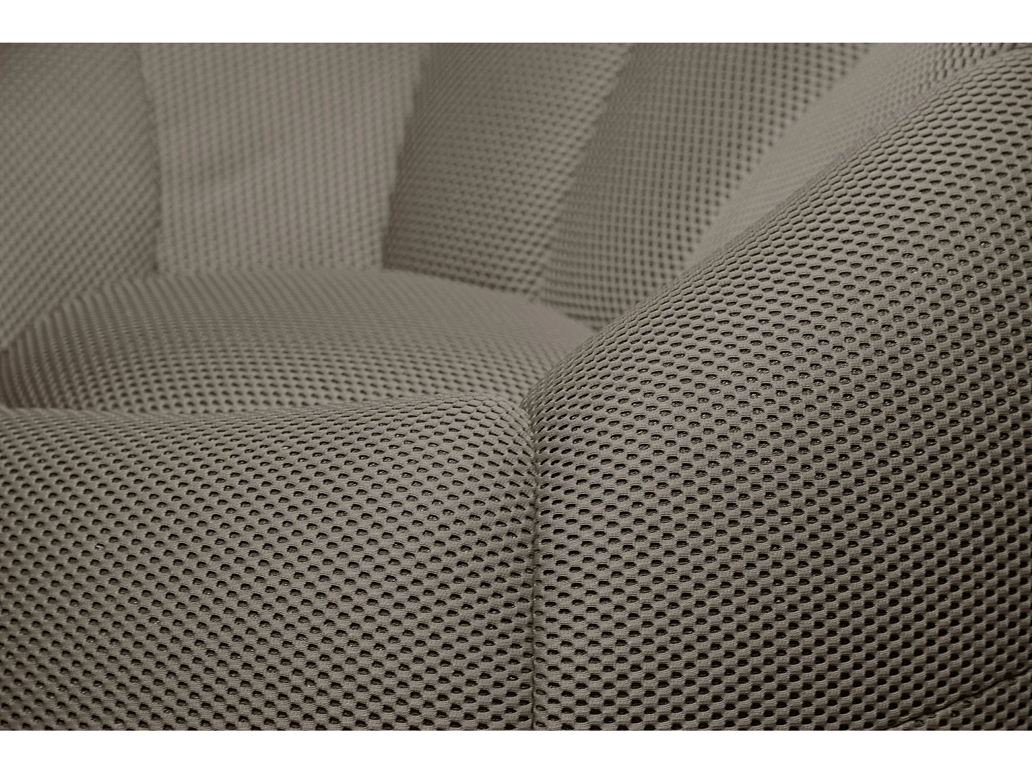 Fauteuil avec pouf tissu gris-vert - FIGO et FAGO