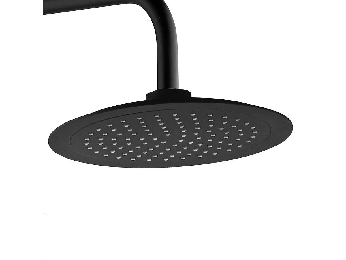 Essegoia coluna de duche termostática preto mate Essebagno