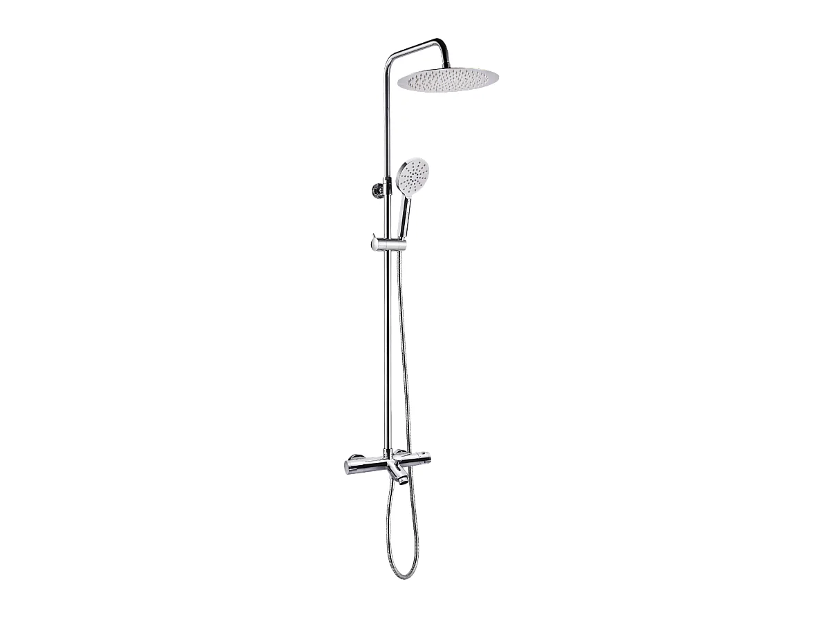 Nejuijo Oneo coluna de banho e duche termostática cromada Essebagno