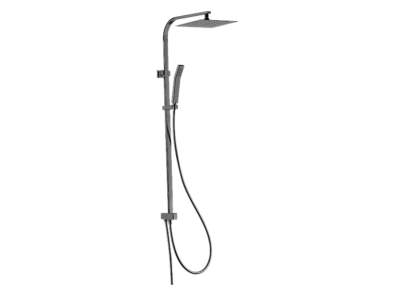 Essekadra colonna doccia senza miscelatore gun grey metal Essebagno