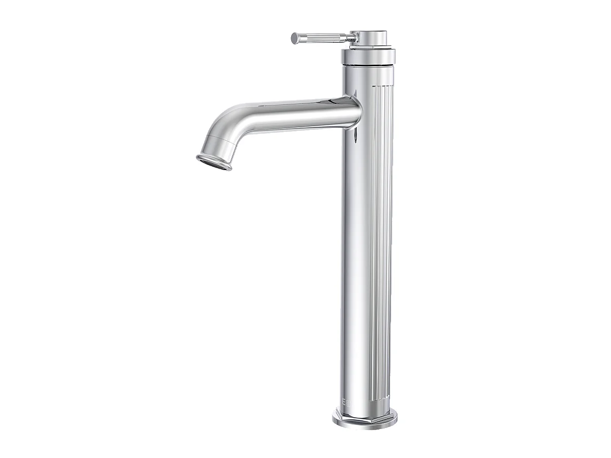 Art Deco Miscelatore per lavabo alto cromo Essebagno
