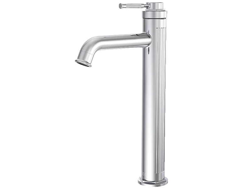 Art Deco Misturadora de lavatório cromada alto Essebagno