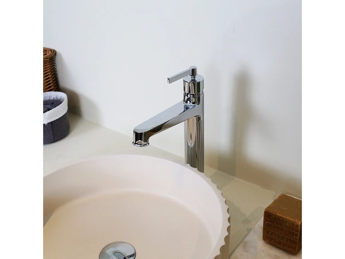Louxor hoge chroom wastafelmengkraan - Essebagno