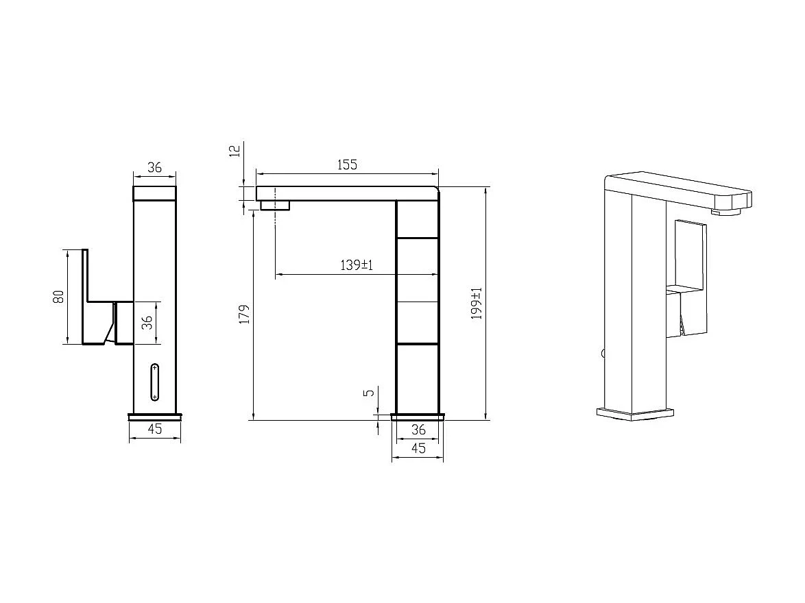 Mezzo Misturadora de lavatório mediana cromada Essebagno