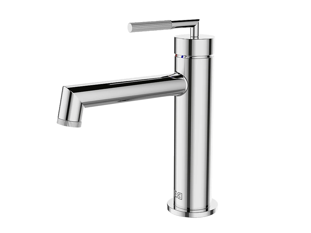 Portofino Misturadora de lavatório baixa cromada Essebagno
