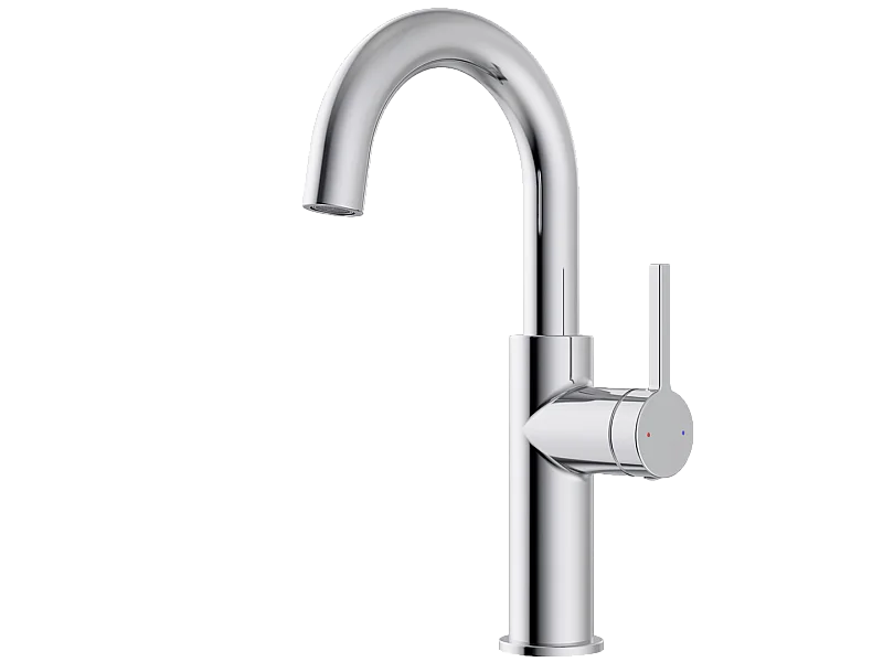 Reflet mitigeur lavabo haut chrome - Essebagno