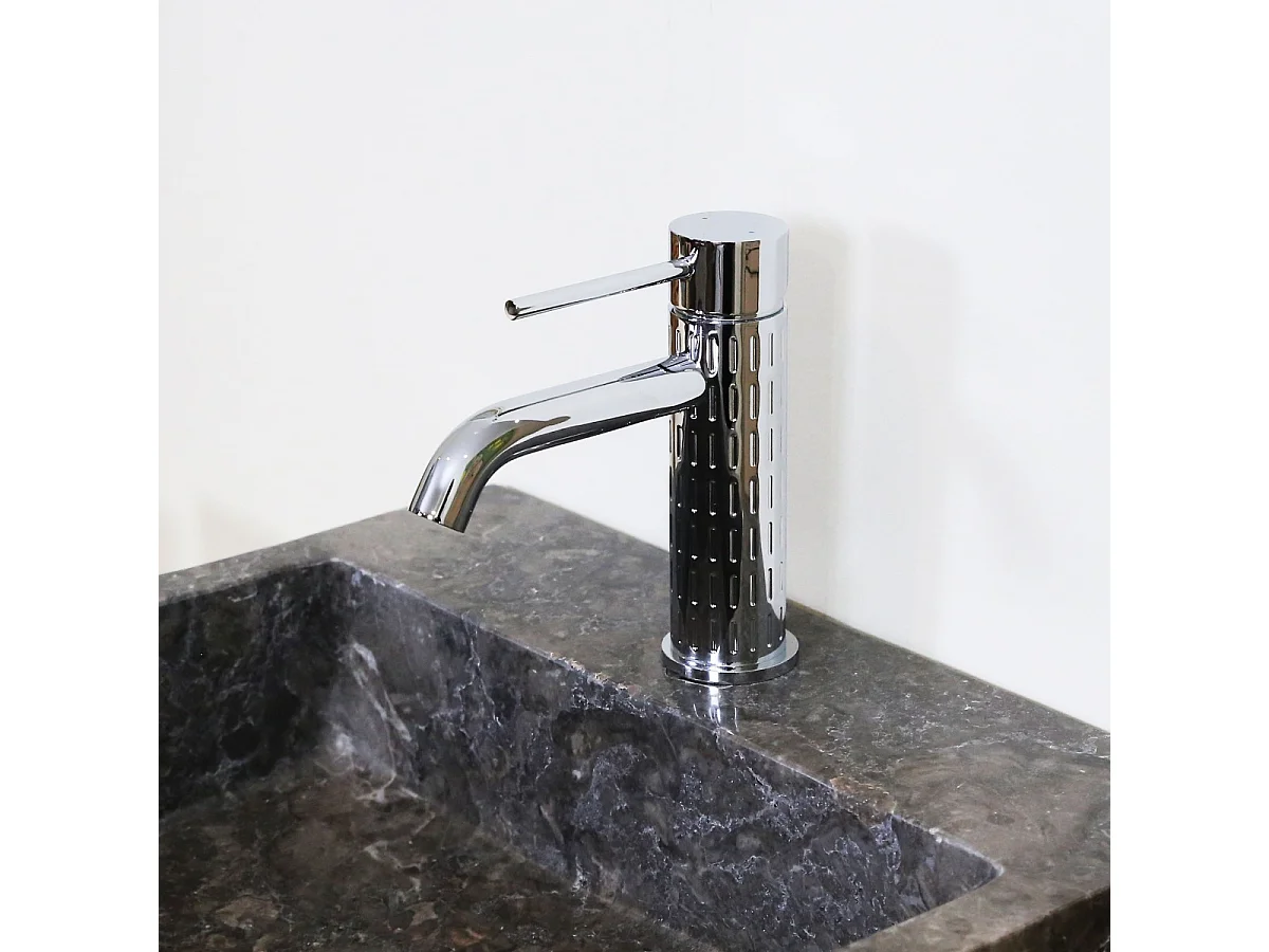 Architek bateria miedziana niska chrom - Essebagno