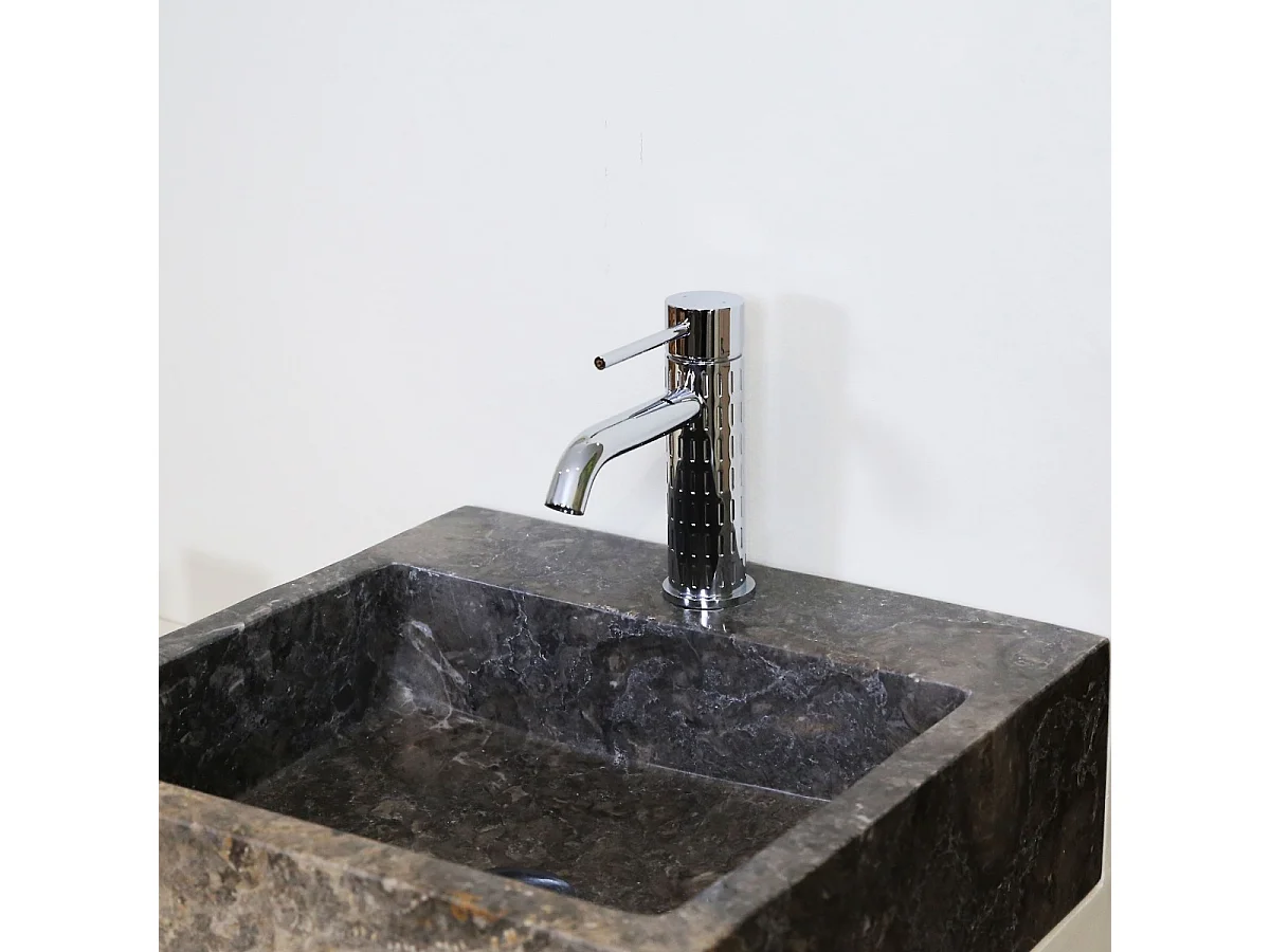 Architek bateria miedziana niska chrom - Essebagno