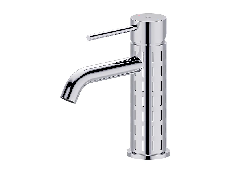 Architek bateria miedziana niska chrom - Essebagno