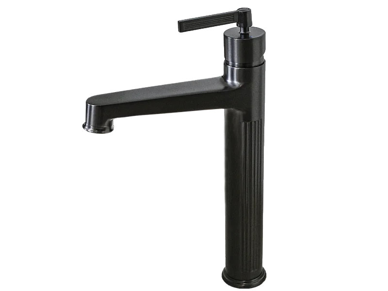 Louxor Mezclador alto de lavabo gris gun metal Essebagno