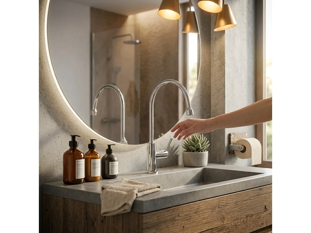 Diwo wastafelkraan chroom koud water - Essebagno