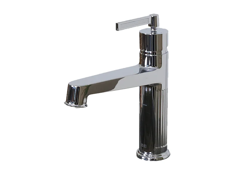 Art Deco bateria umywalkowa niska chromowana - Essebagno