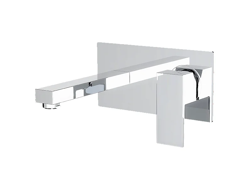 Misturadora de lavatório Encarre cromada de encastrar Essebagno