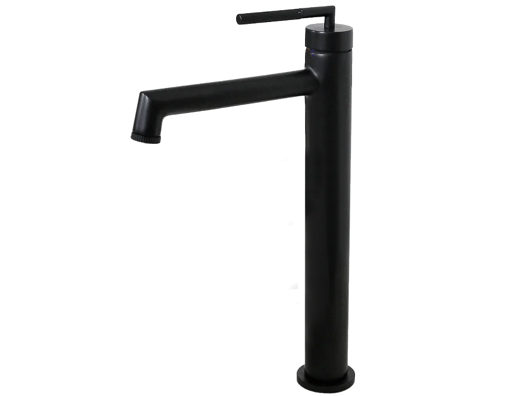 Portofino Misturadora alta para lavatório preto mate Essebagno