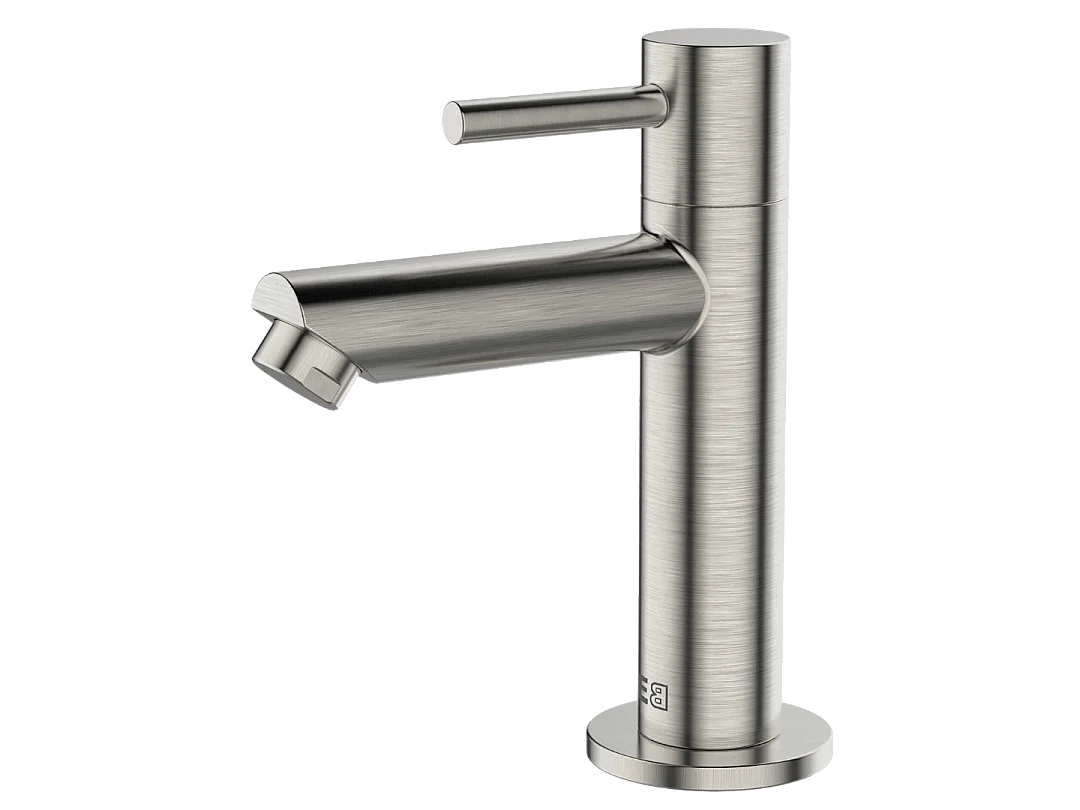 Deco miscelatore per lavabo in acciaio inox stile per acqua fredda Essebagno