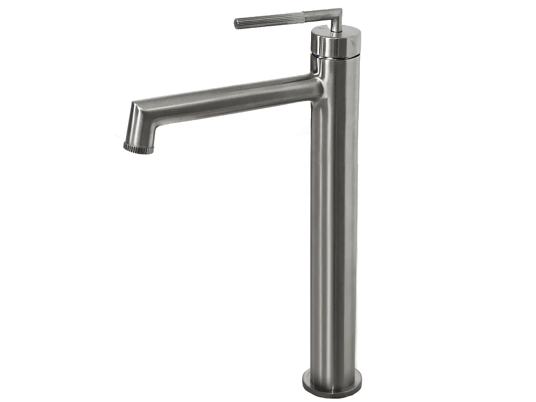 Portofino Miscelatore per lavabo alto in acciaio inox Essebagno