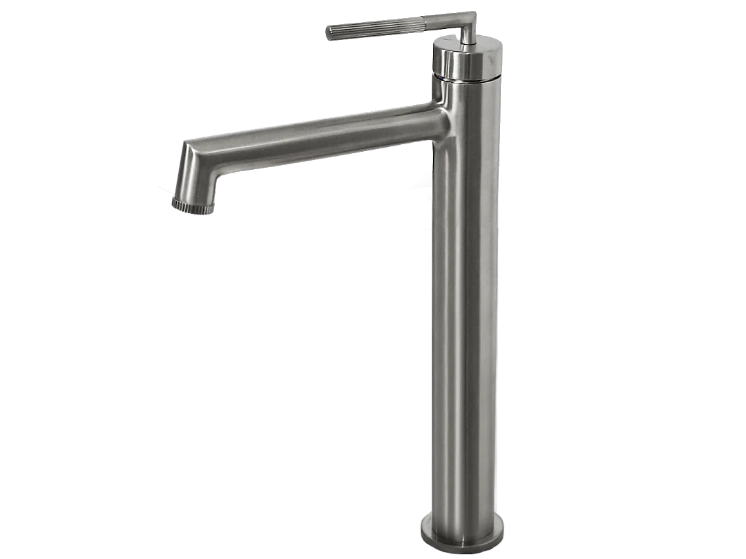 Portofino Miscelatore per lavabo alto in acciaio inox Essebagno