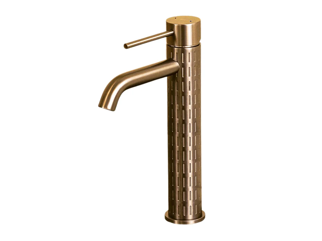 Architek mitigeur lavabo haut cuivre brossé - Essebagno