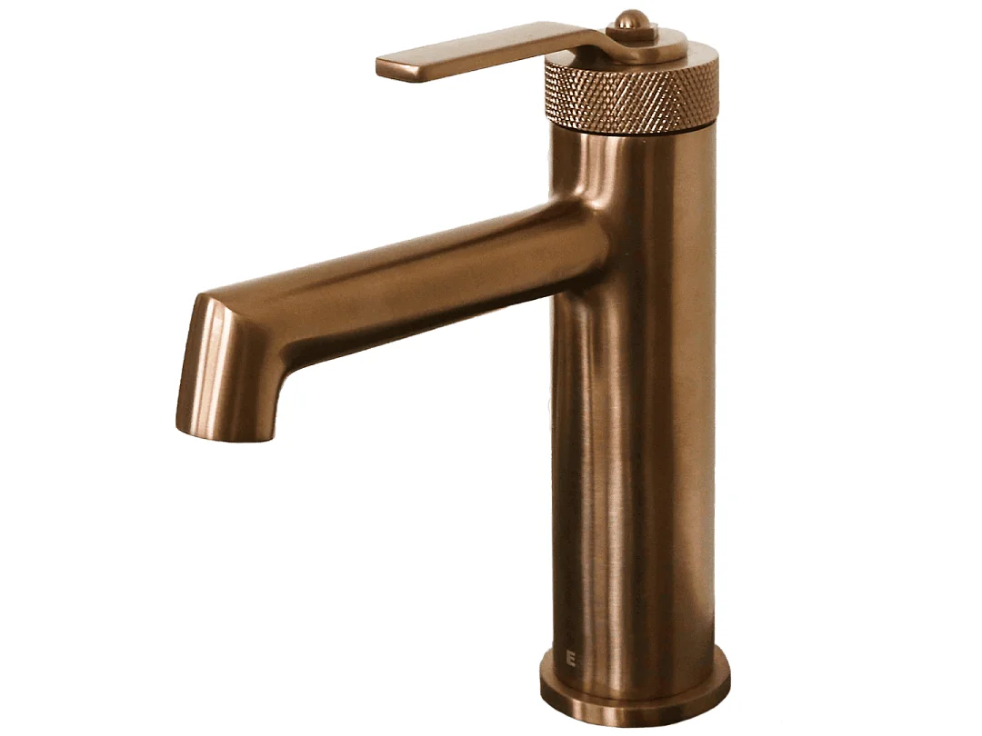 Molette mezclador bajo lavabo cobre cepillado Essebagno