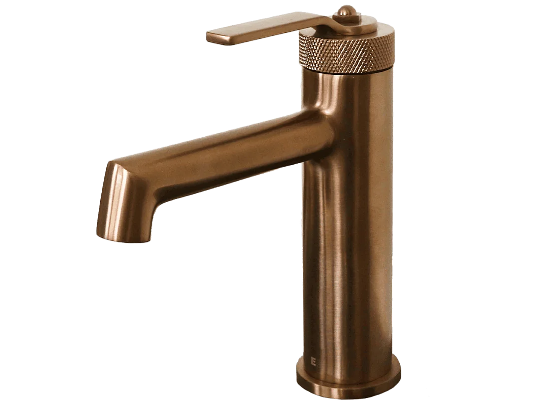 Molette mezclador bajo lavabo cobre cepillado Essebagno