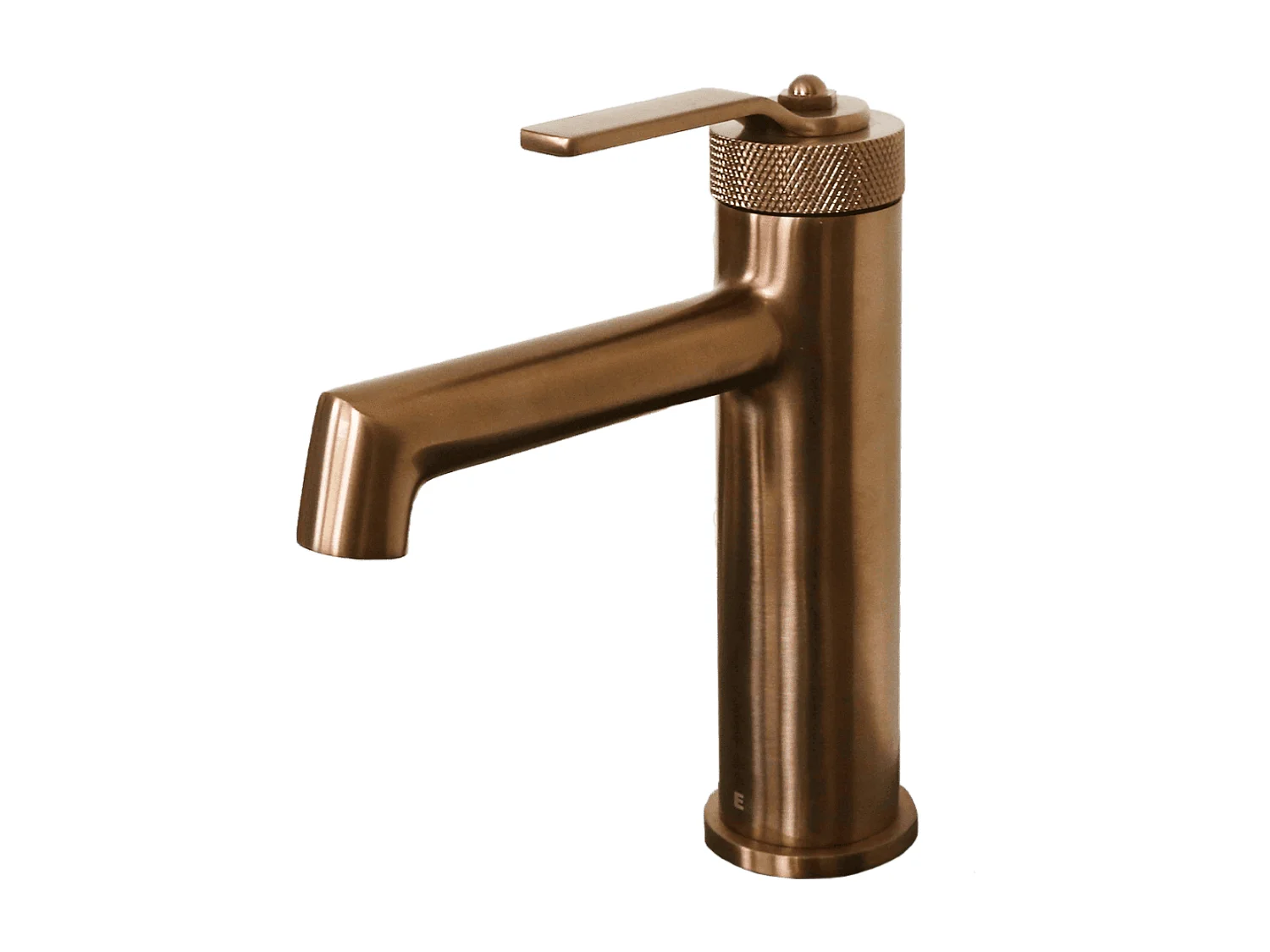 Molette bateria umywalkowa niska szczotkowana miedź - Essebagno