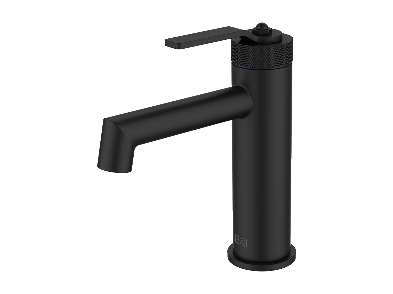 Molette lage wastafelmengkraan in mat zwart - Essebagno