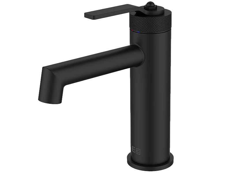 Molette niedriger Waschtischmischer schwarz matt Essebagno