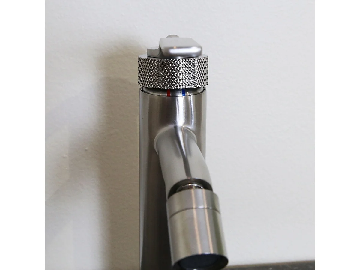 Molette miscelatore per bidet in acciaio inox Essebagno