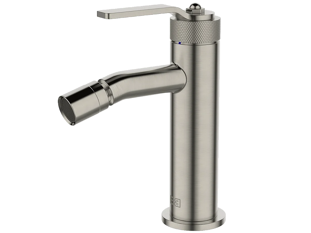 Molette mezclador de bidé de acero inoxidable Essebagno