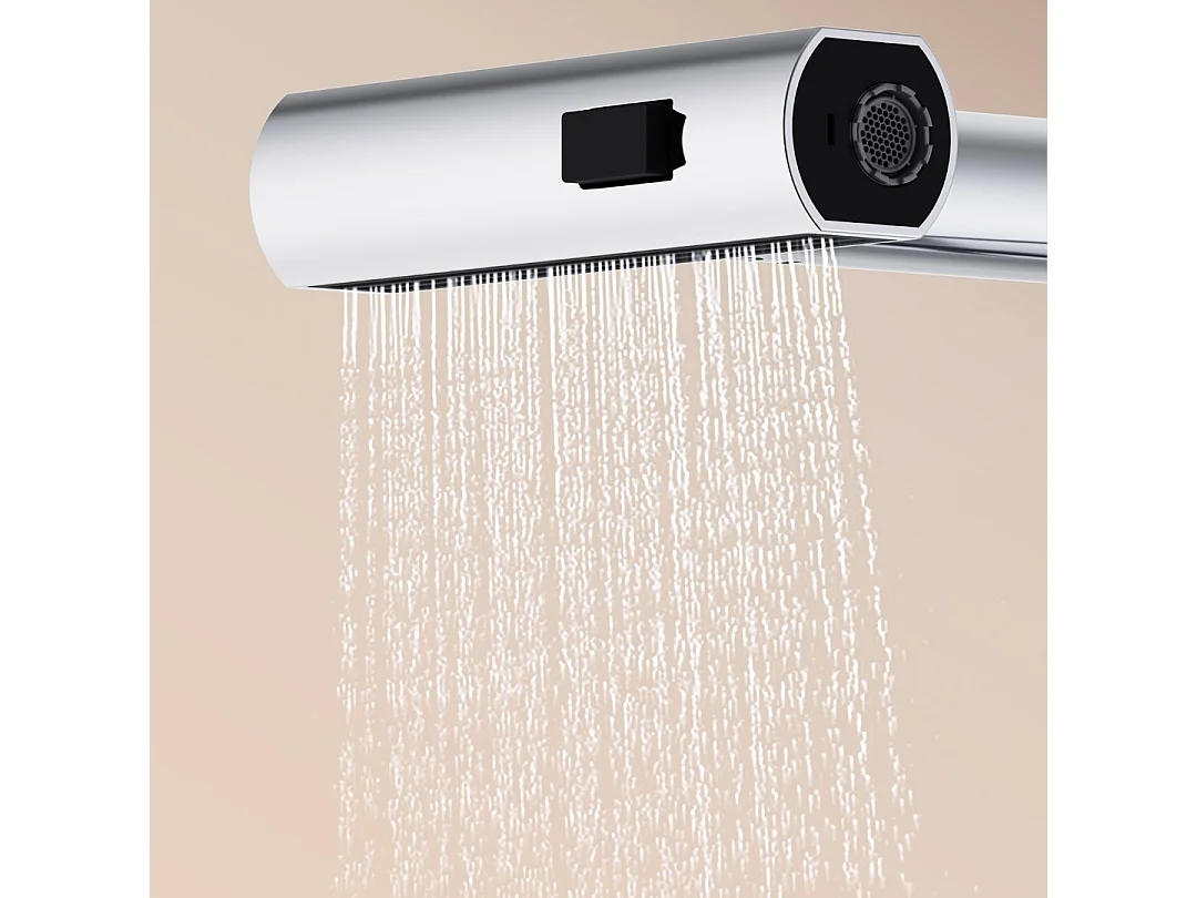 Esserain mitigeur évier à douchette extractible chrome - Essebagno