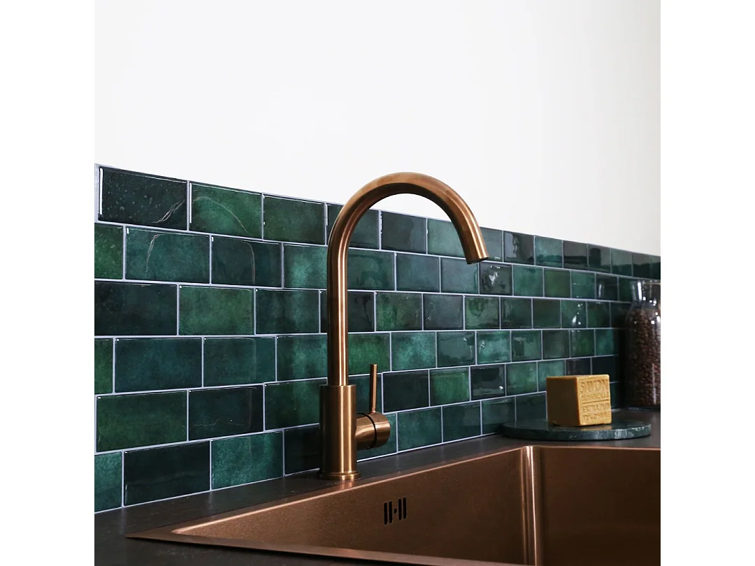 Kiwo misturador para lava-loiça cobre escovado Essebagno