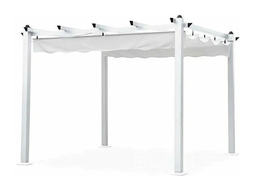 Gazebo da giardino 3x3 in alluminio per bar ristorante CieloAperto