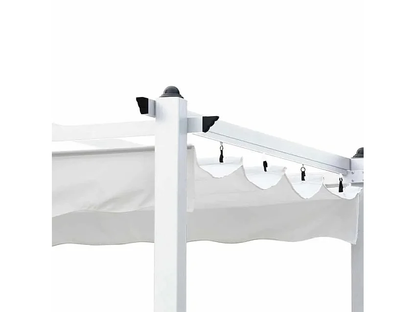 Gazebo da giardino 3x3 in alluminio per bar ristorante CieloAperto