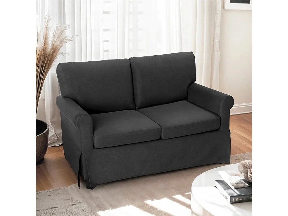 Divano 2 posti salotti in tessuto design classico moderno Pitosforo