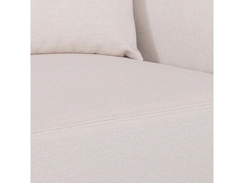 Divano modulare 3 posti chaise longue angolare in tessuto Banano