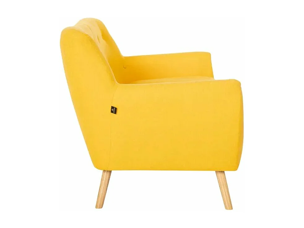 Divano 2 posti in tessuto stile scandinavo confortevole moderno Gelso