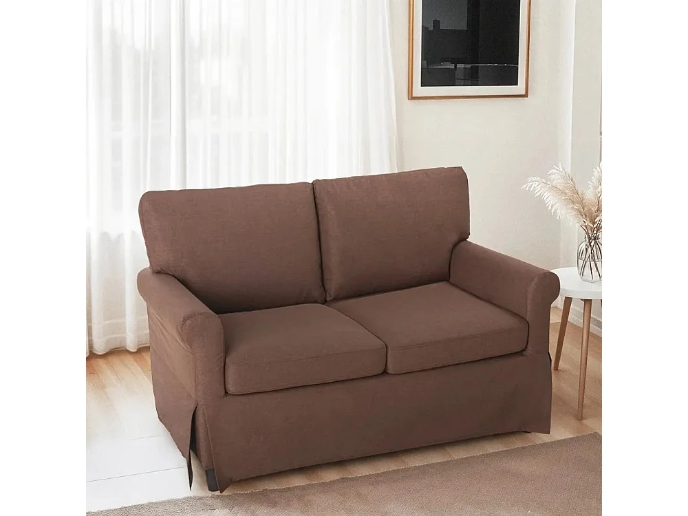 Divano 2 posti salotti in tessuto design classico moderno Pitosforo