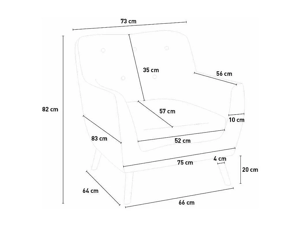 Juego de sofás 2 sillones diseño escandinavo y sofá 2 plazas madera tejido Cleis - Azul Marino