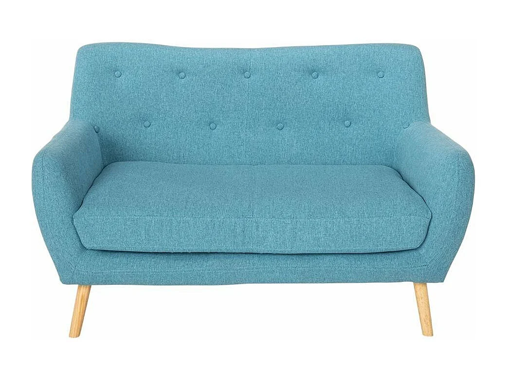 Divano 2 posti in tessuto stile scandinavo confortevole moderno Gelso