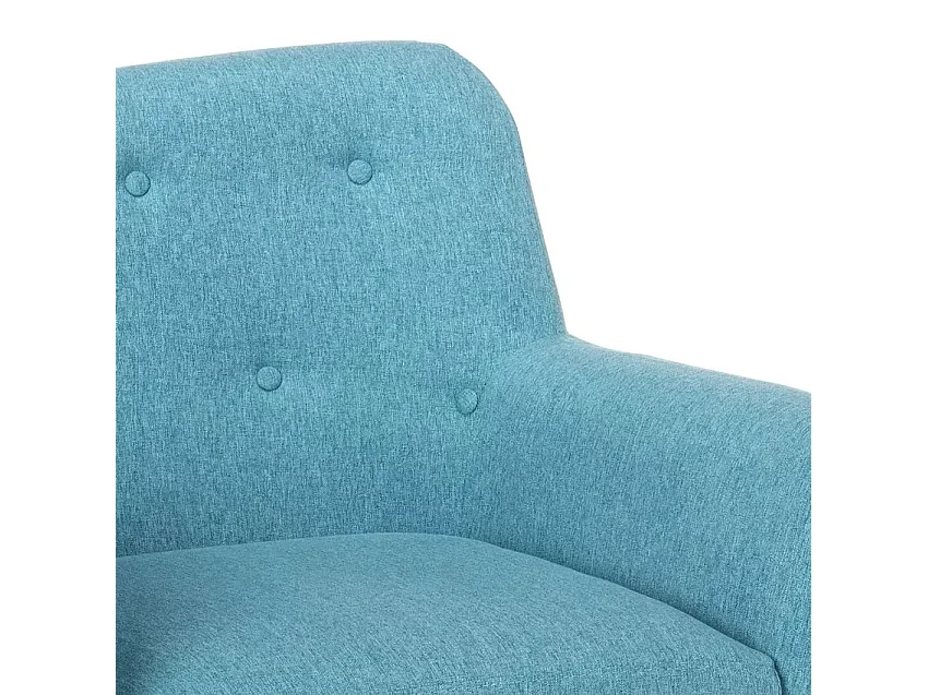 Divano 2 posti in tessuto stile scandinavo confortevole moderno Gelso