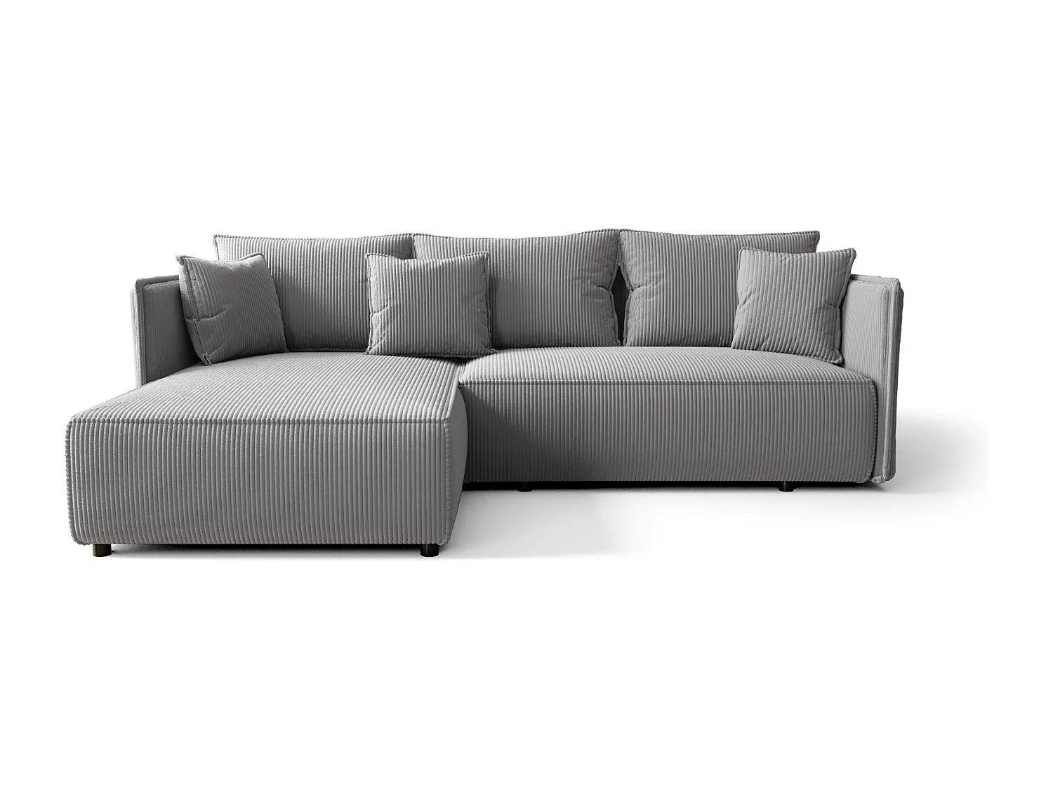 Canapé d'angle avec fonction de couchage MILANO L Poso 055 Gauche