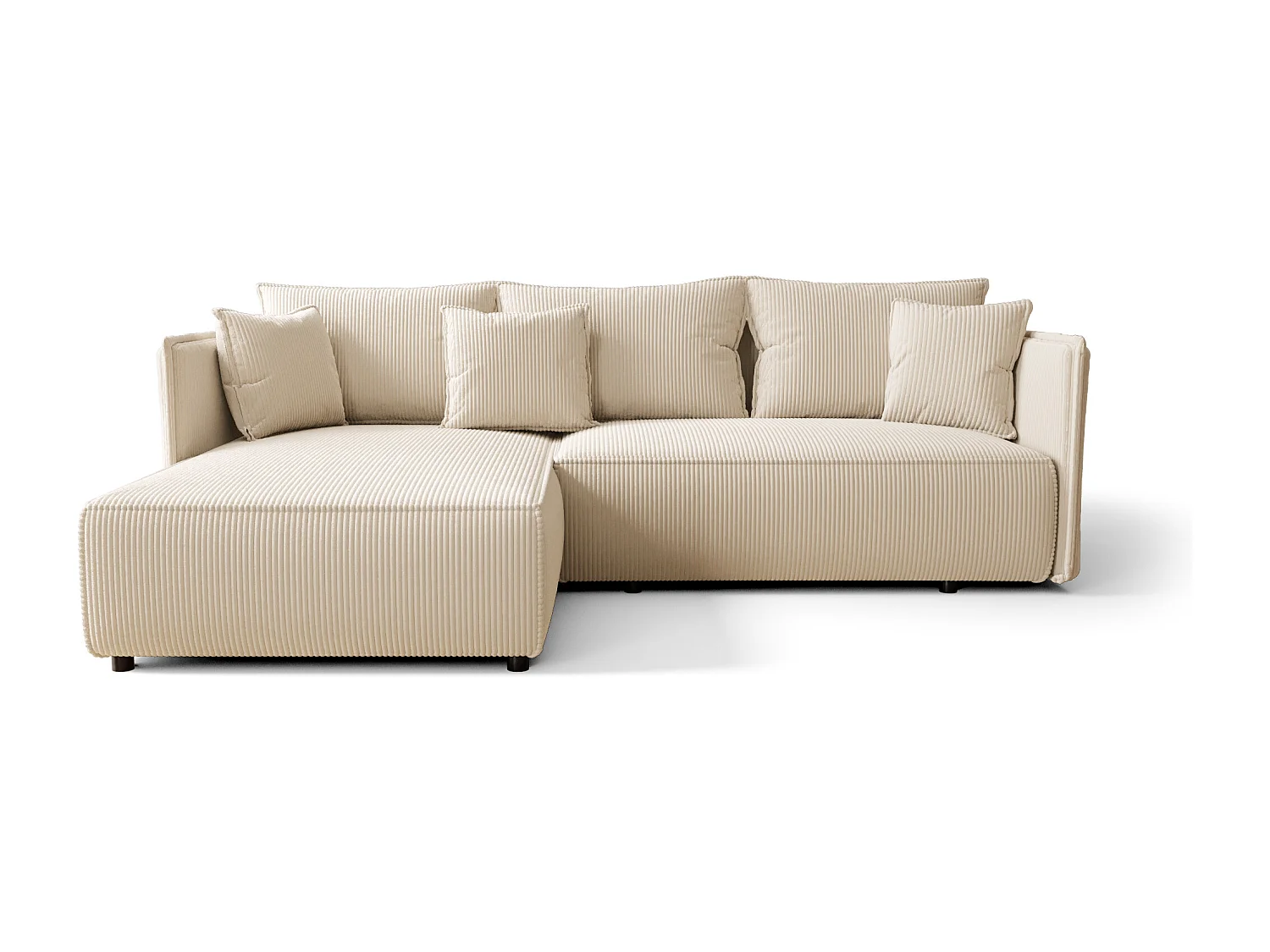 Canapé d'angle avec fonction de couchage MILANO L Poso 105 Gauche