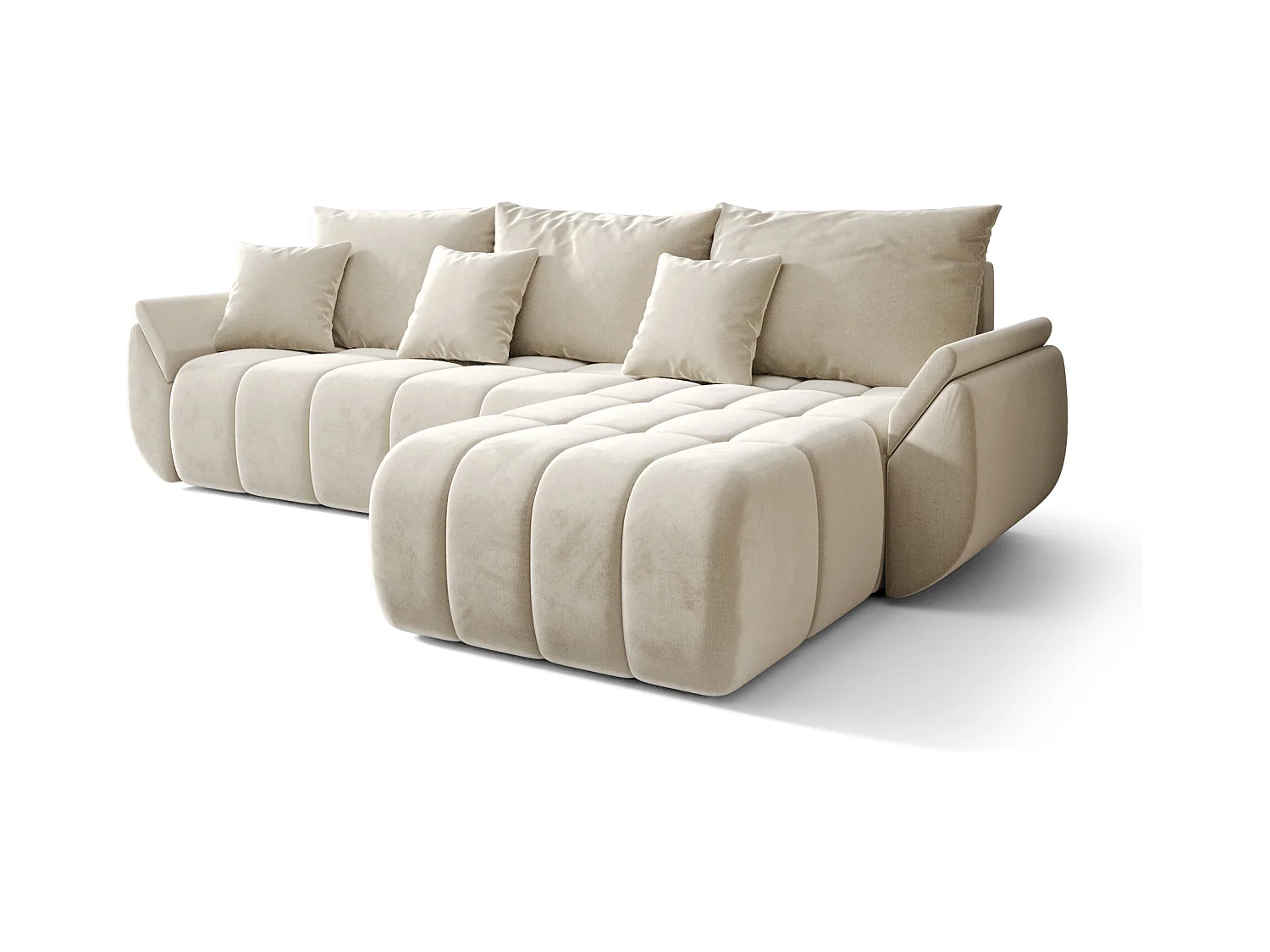 Ecksofa mit Schlaffunktion TOKYO Monolith 02 Rechts